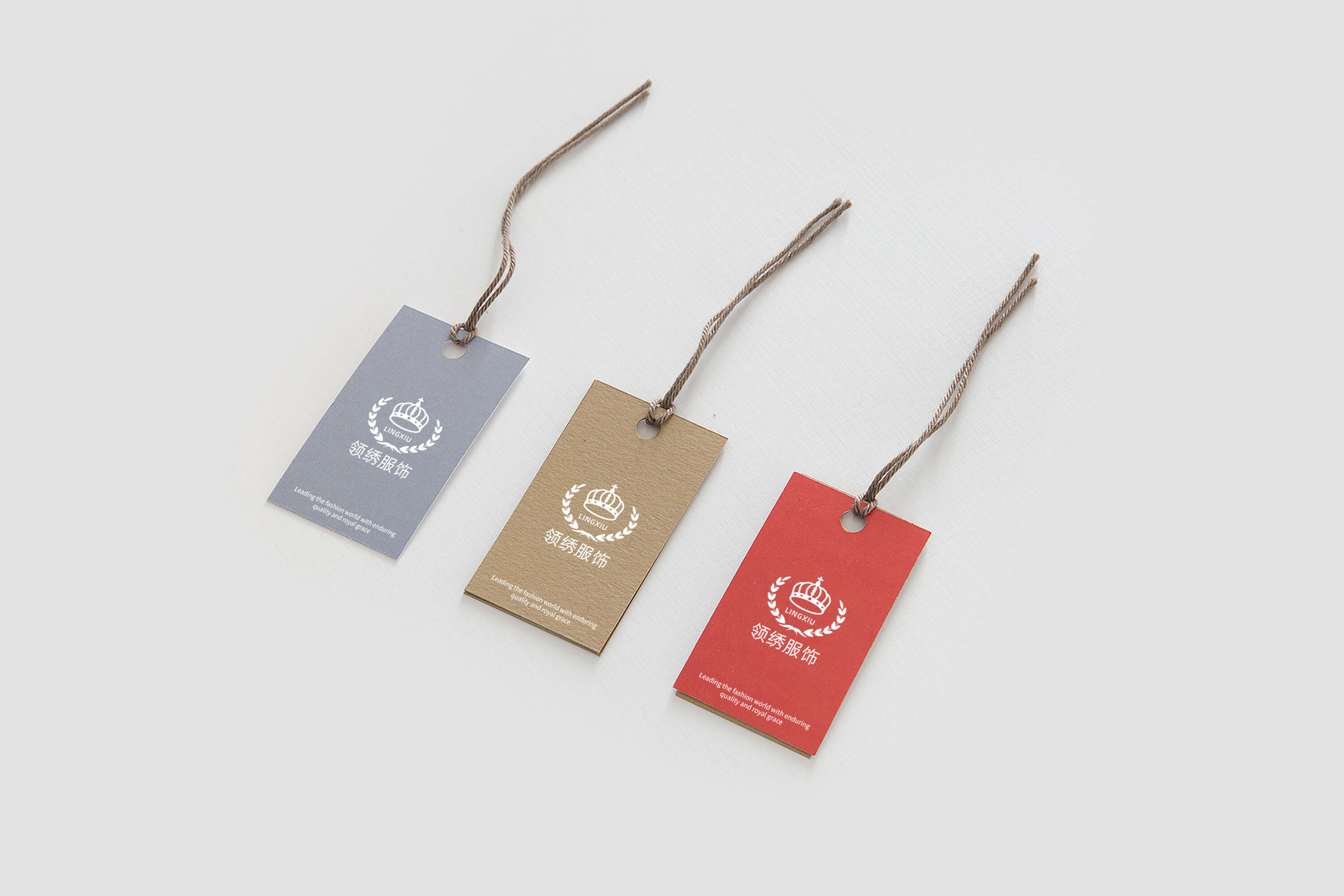 领绣服饰品牌logo设计 服饰logo vi设计 标志设计 品牌设计 logo  图5